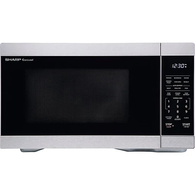 Sharp Cu. Ft. Stainless Steel Countertop Microwave | Electronic Express