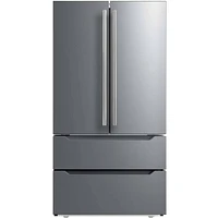 Midea 4 Pc. Stainless Steel French Door Kitchen Package | Electronic Express