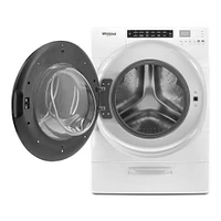 Whirlpool 4.5 Cu. Ft. White Front Load All-In-One Washer/Dryer Combo | Electronic Express