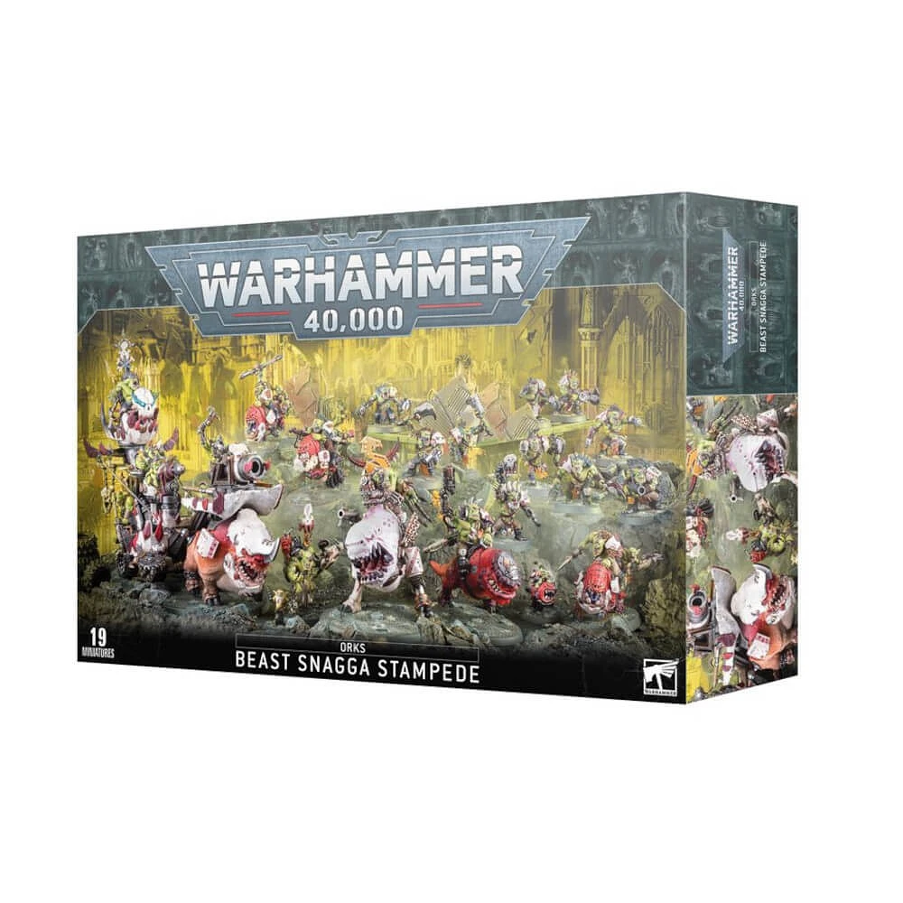 Games Workshop Warhammer 40k: Orks: Beast Snagga Stampede | Electronic Express