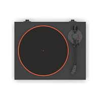 JBL Spinner Bluetooth Turntable - Black/Orange | Electronic Express