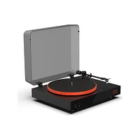 JBL Spinner Bluetooth Turntable - Black/Orange | Electronic Express