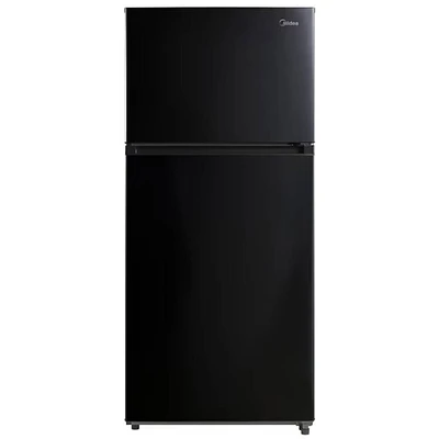 Midea 18 Cu. Ft. Black Top Freezer Freestanding Refrigerator  | Electronic Express