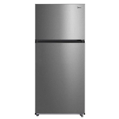 Midea 18 Cu. Ft. Stainless Steel Top Freezer Freestanding Refrigerator  | Electronic Express