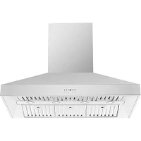 Forno 48 inch Stainless Steel Chimney Range Hood | Electronic Express