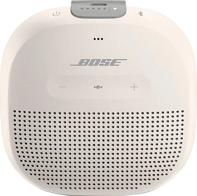 Bose SoundLink Micro Bluetooth Portable Speaker - White Smoke | Electronic Express