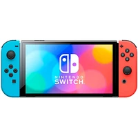 Nintendo Switch - OLED Model Neon Blue/Neon Red Set | Electronic Express