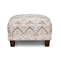 Franklin Corporation Kaia Accent Ottoman - Banyu Haze | Electronic Express