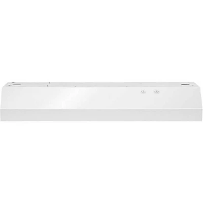 Whirlpool 30 inch White Under Cabinet Range Hood | Electronic Express