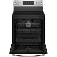 GE Profile 6.2 Cu. Ft. Stainless Steel Freestanding Gas Convection Range | Electronic Express