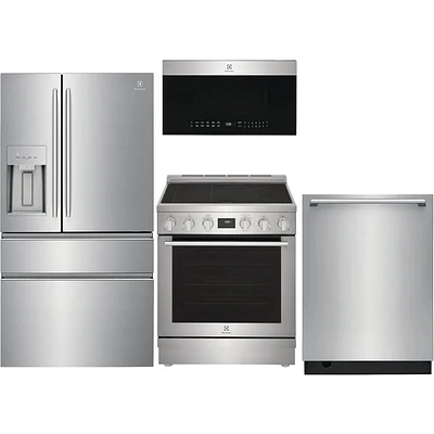 Electrolux 4 Pc. Stainless Steel French Door Kitchen Package | Electronic Express