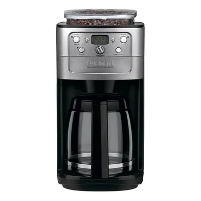Cuisinart Burr Grind and Brew Glass 12 Cup Automatic Coffeemaker - Refurbished | Electronic Express