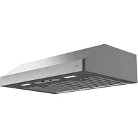 Zephyr 30 Inch Stainless Steel Under the Cabin Range Hood | Electronic Express