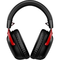 HyperX Cloud III Wireless Gaming Headset - Black/Red | Electronic Express