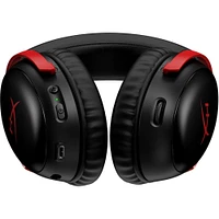 HyperX Cloud III Wireless Gaming Headset - Black/Red | Electronic Express