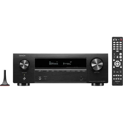 Denon 7.2 Channel Home Theater A/V Receiver - Black | Electronic Express