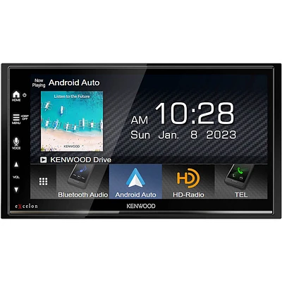 Kenwood 6.75 inch Digital Multimedia Receiver | Electronic Express