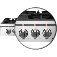 Forno 30 inch Stainless Steel 5 Burner Gas Cooktop | Electronic Express