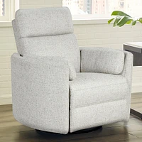 Parker House Radius Power Swivel Glider Recliner - Quartz | Electronic Express