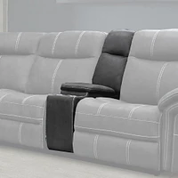 Parker House Mason 6 Piece Sectional - Charcoal | Electronic Express