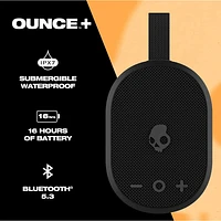 Skullcandy Ounce+ Mini Portable Waterproof Wireless Bluetooth Speaker