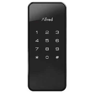 Alfred Touchscreen Keypad Smart Door Lock with Key | Electronic Express