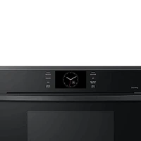 Samsung 30 inch Matte Black Electric Convection Wall Oven | Electronic Express