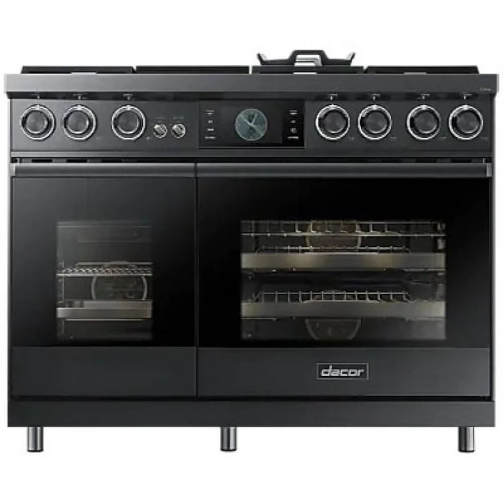 Dacor 6.6 Cu. Ft. Graphite Stainless Steel Freestanding Gas Range | Electronic Express