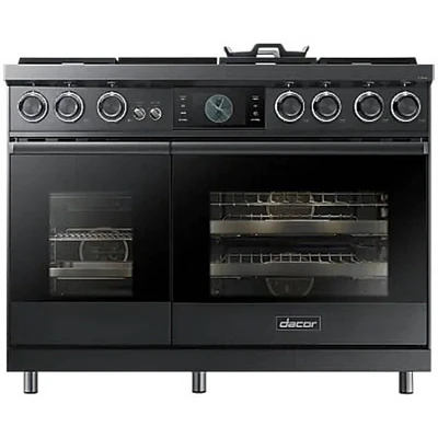 Dacor 6.6 Cu. Ft. Graphite Stainless Steel Freestanding Gas Range | Electronic Express