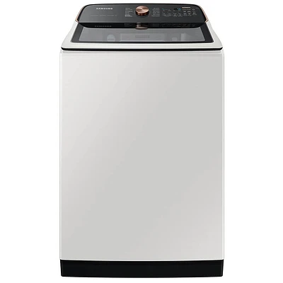 Samsung 5.5 Cu. Ft. Ivory Smart Top Load Washer | Electronic Express