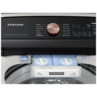 Samsung 5.5 Cu. Ft. Ivory Smart Top Load Washer | Electronic Express