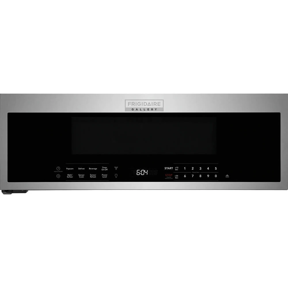 Frigidaire Gallery 1.2 Cu. Ft. Stainless Low-Profile Over-the-Range Microwave | Electronic Express