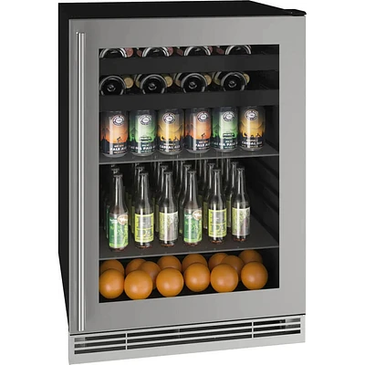 U-Line 105 Can Stainless Steel Single Zone Beverage Center | Electronic Express