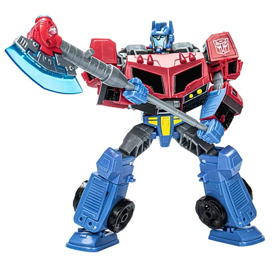 Hasbro 7 inch Transformers Legacy United Voyager Class Animated Universe Optimus Prime Action Figure | Electronic Express