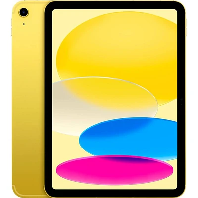 Apple 10.9 inch iPad (10th Generation) with Wi-Fi - 256GB - iPadOS (Latest Model, Yellow) | Electronic Express