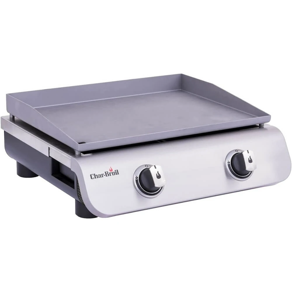 Char-Broil 2 Burner Tabletop Gas Griddle | Electronic Express