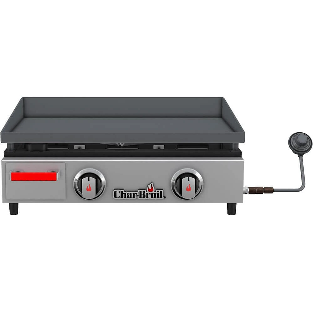 Char-Broil 2 Burner Tabletop Propane Gas Griddle | Electronic Express