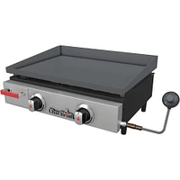 Char-Broil 2 Burner Tabletop Propane Gas Griddle | Electronic Express