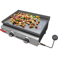 Char-Broil 2 Burner Tabletop Propane Gas Griddle | Electronic Express