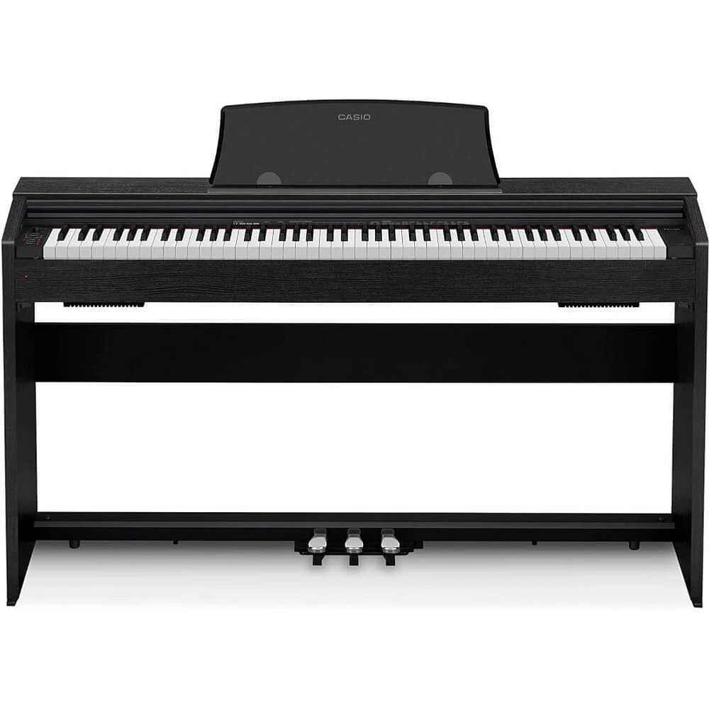 Casio 88 Keys BK Privia Digital Home Piano - Black | Electronic Express