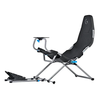 Playseat Challenge X Logitech G Edition Slim Racing Cockpit - Black | Electronic Express