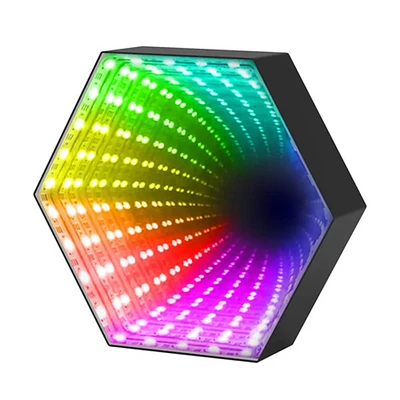 Monster Illuminessence Sound Reactive Multi-Color Mirror LED Light | Electronic Express