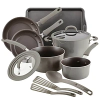 Rachael Ray 11-Piece Nonstick Cookware Set