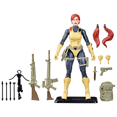 Hasbro 6 inch G.I. Joe Classified Series Retro Cardback Scarlett Action Figure | Electronic Express