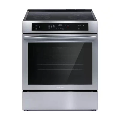 Frigidaire 5.3 Cu. Ft. Stainless Freestanding Induction Range | Electronic Express