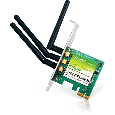 TP-Link TL-WDN4800 N900 Dual Band Wireless PCI Express Adapter - OPEN BOX TLWDN4800 | Electronic Express