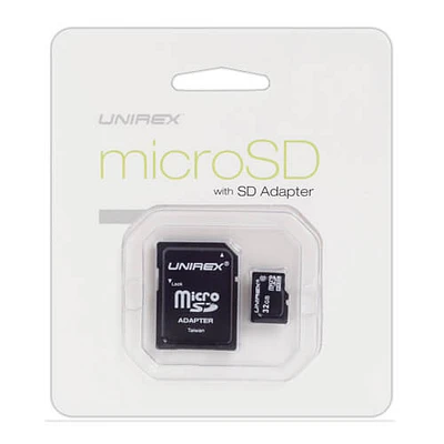 Unirex MSU042 4GB MicroSD Card | Electronic Express