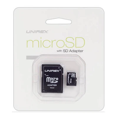 Unirex MSU082 8GB MicroSD Card | Electronic Express