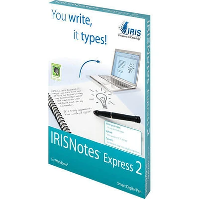 IRIS 457488 IRISNotes 2 Express (Windows) - OPEN BOX | Electronic Express
