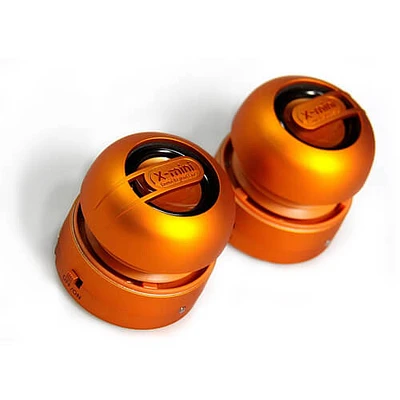 X-Mini XAM15OR MAX Portable Speakers - Orange | Electronic Express